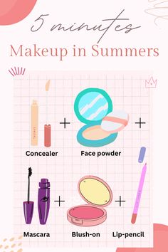 No Makeup Makeup Essentials, Easy No Makeup Makeup, No Makeup Looks Natural, Minimum Makeup Look, Highschool Makeup, Summer Makeup Routine, 2023 Review, Makeup For Summer