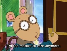 xx Arthur Tv Show, Arthur Read, When Your Crush, Out Of Context, Pbs Kids, Reading Quotes, Describe Yourself, Kids Shows, Reaction Pictures