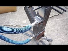 the hose is connected to an electrical box