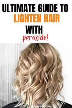 Diy Hair Lightener For Blondes, Naturally Bleach Hair Diy, Homemade Highlights For Hair, Diy Natural Highlights, How To Naturally Highlight Hair, Homemade Bleach For Hair, Diy Lighten Hair, How To Highlight Your Hair Naturally, At Home Hair Lightening Diy