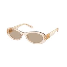 Stay Chic And Trendy With The Miu Miu 0mu06zs-5011t40f Sunglasses. The Brown Acetate Frames And Polyamide Lenses Add A Touch Of Sophistication To Your Look. Elegant Miu Miu Sunglasses With Glass Lenses, Elegant Miu Miu Glass Sunglasses, Elegant Oval Sunglasses With Mirrored Lenses, Chic Oval Sunglasses For Summer, Elegant Miu Miu Sunglasses With Uv Protection, Elegant Miu Miu Formal Sunglasses, Formal Elegant Miu Miu Sunglasses, Summer Miu Miu Sunglasses With Glass Material, Miu Miu Summer Sunglasses With Glass Lenses