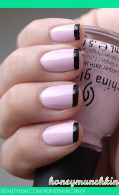 Do It Yourself Nails, Pink French Manicure, Pink French Nails, Polished Nails, Manicure Gel, Polish Art, Manicure Tips, Pink French, Pink Nail Art