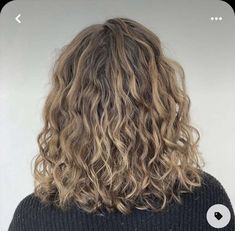 Mid Length Curly Hair Balayage, Short Wavy Haircuts Blonde, Perm On Shoulder Length Hair, Short Blonde Wavy Hair Natural, Shoulder Length Wavy Curly Hair, Messy Wavy Short Hair, Shoulder Length 2b Hair, Light Brown Short Curly Hair, Short Wavy Hair Blonde