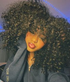 Long Curly Hair Black Women, Curly Hair 3b, Curly Afro Hair, Cute Natural Hairstyles, Quick Natural Hair Styles, Colored Curly Hair, Quick Braided Hairstyles, Natural Curls Hairstyles