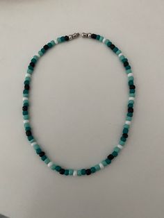 Mens Beaded Necklaces, Pretty Jewelry Necklaces, Diy Jewelry Necklace, Diy Bracelet Designs, Easy Diy Jewelry, Handmade Jewelry Tutorials