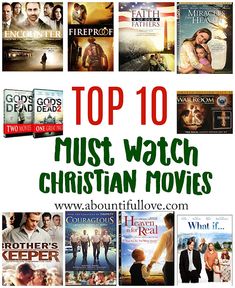 the top 10 must watch christian movies