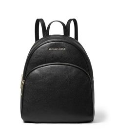 Michael Kors Abbey Women's Backpack - Medium Black Gold Hardware. Condition is "New with tags". Shipped with USPS Priority Mail. COLOR: Black DIMENSIONS: 10.5" (L) 12.5" (H) 5.75" (D) New With Tags 100% Pebbled Leather Gold Tone Hardware Zip Around Closure Top Leather Handle Adjustable Leather Back Straps Large Front Zip Pocket for Easy to Access Items Michael Kors Signature Plaque in Front of Bag Large Roomy Interior Fully Lined in Michael Kors Signature Fabric One Large Leather Trimmed Zip Com Michael Kors Modern Standard Backpack, Luxury Michael Kors Standard Backpack, Modern Michael Kors Standard Backpack, Michael Kors Leather Travel Backpack, Michael Kors Black Everyday Backpack, Everyday Michael Kors Black Backpack, Michael Kors Black Backpack For Everyday, Michael Kors Black Backpack For Travel, Michael Kors Black Travel Backpack