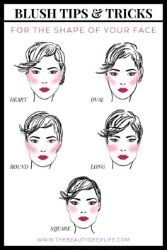 How To Do Blush How To Apply, Ways To Apply Blush, Blush Hacks, Blush Tutorial, Makeup Expiration, Blush Tips, Teknik Makeup, Blush Application, How To Apply Blush