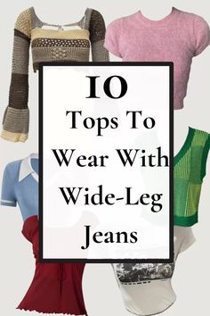 Wondering what top you should pair your wide leg jeans with? Don’t worry, we’ve got you covered in this post Dress Up Wide Leg Jeans, Black Wide Leg Jeans, Wide Legged Jeans