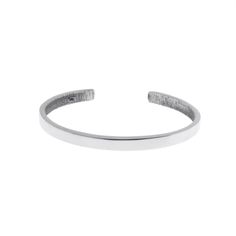 Minimalist 925 Sterling Silver cuff bracelet for men or women. A minimalistic silver cuff bracelet style adds the perfect touch dressed up or down. Available in Brass https://etsy.me/2FJXUS5 Bracelet Size Medium (Women's) Large (Men's) Every piece is handcrafted in Bali and made with Intention, Love, and Soul so that it can be felt by it's wearer and ultimately change our energy and lives in a positive way. Each with it's own story of insight and love, our pieces, like humans, are organic and as Silver Open Cuff Bracelet For Everyday, Everyday Silver Open Cuff Bracelet, Minimalist Formal Cuff Bracelet, Classic Silver Cuff Bracelet For Everyday, Adjustable Minimalist Sterling Silver Bracelet With Polished Finish, Minimalist Adjustable Sterling Silver Bracelet With Polished Finish, Adjustable Minimalist Polished Sterling Silver Bracelet, Minimalist Polished Sterling Silver Adjustable Bracelet, Minimalist White Gold Bangle Cuff Bracelet