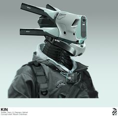 ArtStation - Cleaners Helmet concept art exploration., Nivanh Chanthara Helmet Concept Art, Nivanh Chanthara, Sci-fi Helmet, Helmet Art, Art Exploration, Futuristic Helmet, Helmet Concept, Futuristic Robot, Sci-fi Armor