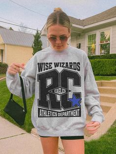 Blue House Sweater UNISEX Brave Wizards Athletic Department House Pottery Shirt Matching HP Crewnecks Universal Oversize Sweatshirt Pottery Gifts Subtle HP Shirts   This is a regular UNISEX fit sweatshirt - SIZE UP for OVERSIZED looks.   Please read before placing your order  1. This sweatshirt is GENDER NEUTRAL / UNISEX. The relaxed fit is flattering for all bodies. 2. Refer SIZE CHART for measurements. Go up at least 2 sizes for oversized looks. 3. This is a Gildan Unisex Sweatshirt - Cotton and Polyester blend with fleece-lining. The tee will get softer with every wash. 4. COLORS may vary slightly due to different screen resolutions. Every sweatshirt is slightly different as it is individually made to order. 5 All items are MADE TO ORDER and cannot be returned / exchanged / refunded unl Pottery Shirt, Wizard House, House Pottery, Oversize Sweatshirt, Pottery Gifts, Workout Sweatshirt, Blue House, Oversized Sweatshirt, San Jose