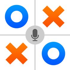 an image of a microphone with x and o symbols on it, as well as the words