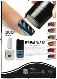 magneto magnet nails Nails 2017 Trends, Violet Nail Polish, Cnd Shellac Colors, Gel Manicure Colors, Violet Nails, New Nail Trends, Uk Nails, Magnetic Nail Polish, Dnd Gel Polish