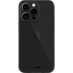 the back of an iphone 11 pro in black