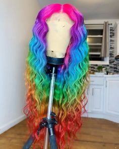 Hair Colorful, Multicolored Hair, Colored Hair, Brazilian Human Hair, Silky Hair, Crazy Hair