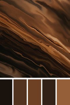 some brown and black colors are shown in this image