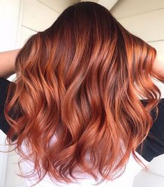 Pumpkin Spice Hair, Red Balayage Hair, Red Balayage, Hair Color For Women, Red Hair Color, Hair Color Balayage, Hair Envy