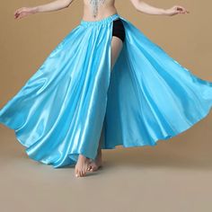 Condition: 100% Brand New Material: Satin Size: One Size . Stretchy Waistband: Fit 23.5-37.4 Inches (60-95cm) Length: 36.5 Inch (93cm Approximate) Belly Dance Party Skirt Fitted Style, Belly Dance Stretch Skirt For Festivals, Festival Belly Dance Skirt, Summer Belly Dance Fitted Skirt, Fitted Belly Dance Skirt With Ruffles, Belly Dance Skirt, Belly Dance Costume, Dance Skirt, Belly Dance Costumes