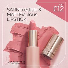 Lisa Armstrong - Complete Range - Available on GlamElle | Glam Elle Promotion | Snizl Avon Marketing, Beautiful Lip Color, Traders Lifestyle, Avon Cosmetics, Satin Lipstick, Strictly Come Dancing, Luxury Makeup, Lip Colour, Beautiful Lips