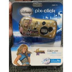 the new disney pix - click camera is in its packaging