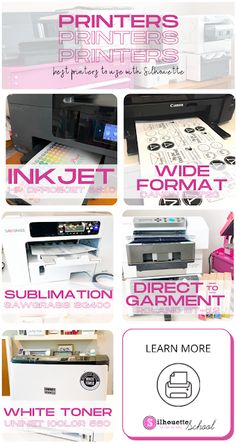 the instructions for how to use an inkjett printer in your home or office