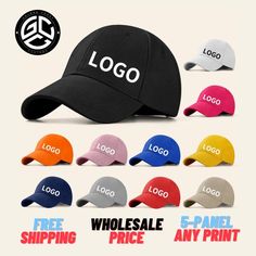 Elevate your branding with our 50+ Custom Bulk Printed Baseball Caps! Perfect for businesses, events, promotions, and giveaways, these custom caps are designed to showcase your logo while providing comfort and style. Key Features: Fully Customizable: Personalize your caps with your company logo or design for maximum visibility and brand recognition. Quality Materials: Made from durable fabrics, our baseball caps are designed for everyday wear, ensuring long-lasting use. Affordable Pricing: Get v Brand Recognition, Promotional Giveaways, Personalized Hats, Golden Logo, Custom Caps, Brand Awareness, Custom Hats, Bulk Order, Trade Show