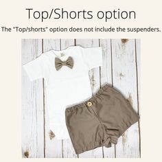 "The \"3PC SET\" option is currently unavailable, as suspenders are out of stock. The \"Top/shorts\" option does not include the suspenders. The new shipment of suspenders will arrive in late July or early August. [3pc set includes Bodysuit or T-shirt (Incl Bow tie)/Shorts/Suspenders] [Top/Shorts: Bodysuit or T-shirt (incl Bow tie) and shorts] [Top only: Bodysuit or T-shirts (incl bowtie] [Top/suspenders : Bodysuit or T-shirts (incl bowtie)/suspenders] The current processing time is 3-5 business Baby Safari Outfit, Safari Birthday Shirt, Half Birthday Shirt, Jungle 1st Birthday, Safari 1st Birthday, Shorts Bodysuit, Second Birthday Boys, 1st Birthday Outfit Boy, Safari Outfit