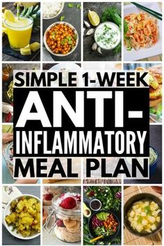 7-Day Anti-Inflammatory Diet for Beginners | Looking for an anti-inflammatory meal plan to help boost your immune system, keep your autoimmune disease under control, and aid in weight loss? We’ve put together a 7-day meal plan for beginners, complete with Smoothies Vegan, Meal Plan For Beginners, 7 Day Meal Plan, Inflammatory Diet, Diet For Beginners, Anti Inflammation, Boost Your Immune System, Makanan Diet