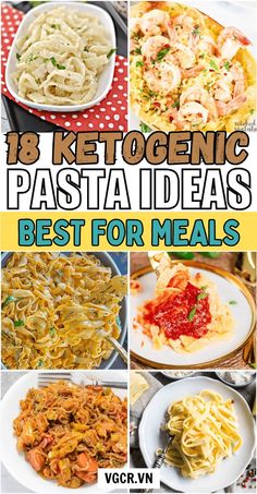 Do you love pasta but want to try a new style at home without worrying about your diet? These delicious and easy keto pasta recipes are perfect for you! Not only will you love them, but they also fit perfectly into your keto lifestyle. Keto Pasta Meals, Keto Meal Plan Free, Recipes For Meal Prep, Keto Pasta Recipe, Keto Noodles, Keto Pasta, Chicken Carbonara, Lasagna Casserole, Roasted Red Pepper Pasta