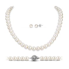 PRICES MAY VARY. Women Round White Pearls Necklace: We only use white pearls in all our products. No two pearls will look exactly alike. Each pearl has its own uniqueness, roundness, and luster, which means that every necklace you receive from us will be one-of-a-kind Size: The white pearl necklace of this trendy jewelry set is 19.2"/48.8cm long, the round pearl size of the dainty necklace is 0.39"/10cm and earring is 0.39"/0.3"/8mm Material: The pearl necklace stud set are made of high quality Simple Pearl Necklace, Dainty Wedding, Earring Wedding, Prom Accessories, Simple Pearl, Pearl Jewelry Wedding, White Pearl Necklace, Pearls Necklace, Stud Set