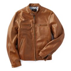 Flint and Tinder Golden Bear Cafe Racer - Espresso | Leather Jackets | Huckberry Flint And Tinder, Wardrobe Upgrade, Golden Bear, Leather Jackets, Cafe Racer, Espresso, Top Brands, Leather Jacket, Cafe