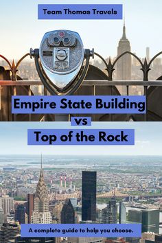 empire state building vs top of the rock