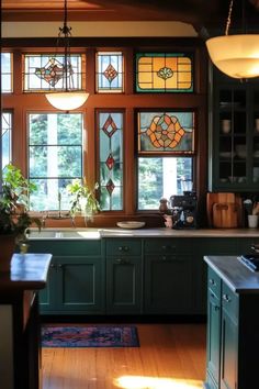 25 Moody Green Kitchens for a Cozy Aesthetic -  #Aesthetic #Cozy #Green #Kitchens #Moody