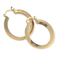 Hollow Goldfilled Hoop Earrings Gold-plated Hoop Jewelry With Gold-tone Hardware, Valentine's Day Yellow Gold-plated Hoop Earrings, Thick Gold Hoop Earrings, Nickel-free Yellow Gold Plated Hoop Earrings, Yellow Gold Hoop Earrings With Gold-tone Hardware, Dior Earrings, Nickel-free Gold Alloy Hoop Earrings, Tiger Eye Earrings, Womens Earrings Studs