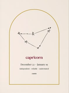 capricorn december 22 - january 19, 2013