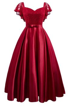 SD1151 Christmas Dress - Burgundy / S - lace dresses, Christmas Dress For Teens, Classy Christmas Dresses, Christmas Cocktail Dresses, Red Dresses For Women, Red Christmas Dress, Fancy Dresses Long, Red Dress Women, Christmas Outfits, Red Dresses