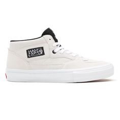 evo.com | Vans Shoes > The Vans Skate Half Cab Shoes are classic skate sneakers with upgrades for enhanced performance. With Duracap | Vans Skate Half Cab Shoes 2021 - 11 White Shoes 2021, Skate Sneakers, Vans Skate, Dc Sneaker, Superga Sneaker, Vans Shoes, Lowest Price, Shoes Mens, Sneakers