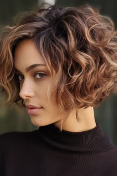 Stylish Haircuts for Wavy Hair: From Pixie Cuts to Long Layers Cascading Curls, Short Wavy Haircuts, Thick Hair Styles Medium, Curly Hair Photos, Wavy Haircuts, Haircuts For Wavy Hair, Edgy Short Hair