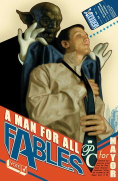 a man for all tables vol 1 comic book cover with an image of a demon