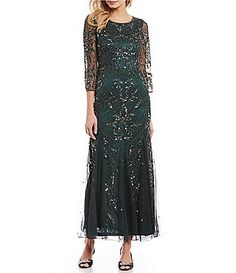 Pisarro Nights All Over Beaded and Sequin Dress Embellished Green Dresses For Fall, Embellished Green Dress For Fall, Fall Green Embellished Dresses, Fall Embellished Green Dresses, Fall Embellished Dinner Dress, Fall Dinner Embellished Dress, Work Staples, Pisarro Nights, Dresses Work