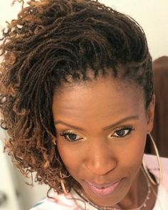 Dyed Loc Tips, Twist Out 4c Hair, Loc Tips, Coiling Natural Hair, Micro Braids Hairstyles, Gents Hair Style, Dreads Girl, Natural Hair Regimen, Short Locs Hairstyles