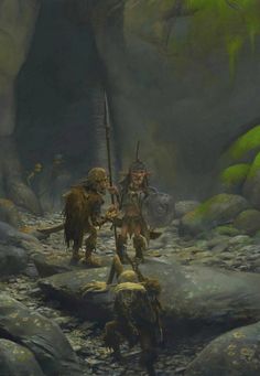 Adrian Smith Dry Stream Bed, Dry Stream, Stream Bed, Cave Story, Goblin Art, Fantasy Races, Fantasy Monster