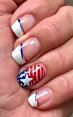 Labor Day Nails Design 2024, Memorial Day Nails Red White Blue, Memorial Day Nails Acrylic, Memorial Nails, Patriotic Nail Designs, Memorial Day Nails, July 4th Nails, Summer Manicures