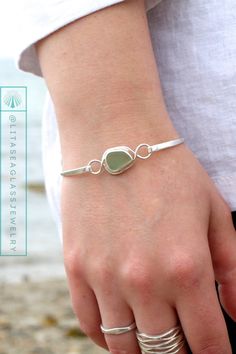 Sea Glass Crafts Jewellery, Silversmithing Jewelry, Silversmith Jewellery, Handmade Silver Jewellery, Silver Jewelry Design, Diy Wire Jewelry, Silver Jewelry Fashion