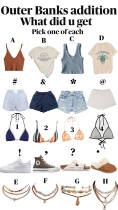 Pogue Life Outfits, Outer Banks Style, Outer Banks, Pick One, Banks, North Carolina, Cute Outfits