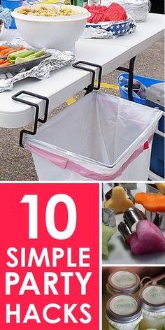 10 simple party hacks that are easy and cheap