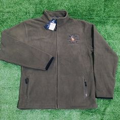 Never Worn Green Casual Fleece Jacket For Outdoors, Casual Green Fleece Jacket For Outdoor Activities, Outdoor Fleece Tops With Fleece Lining, Outdoor Fleece-lined Tops, Casual Green Fleece Jacket For Cold Weather, Casual Fleece Jacket For Outdoor Activities, Ralph Lauren Half Zip, Boy Hoodie, Polo Ralph Lauren Hoodie