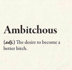 the words ambitcuss are written in black and white