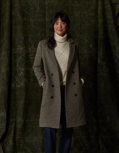 Warm, classic, and refined, the Pop Coat is our take on the classic wool overcoat. Heavy weight and long, it'll keep you as warm as it does iconic, with a double-breasted lapel and deep pockets. Wear it with date-night attire, or whatever you throw on to go to the store. The Pop Coat is an instant glow-up. Overshirt Women, Fall Color Trend, Wool Overcoat, Workwear Jacket, Tweed Coat, Everyday Dresses, Short Shirts, Outerwear Sweater, The Store